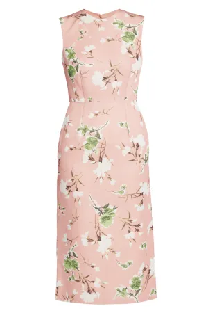 Sleeveless Midi Pencil Dress