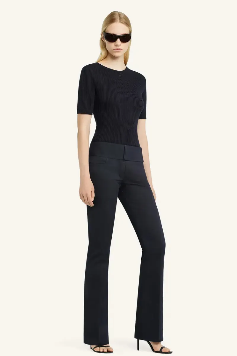 Solar Light Rib Sweater