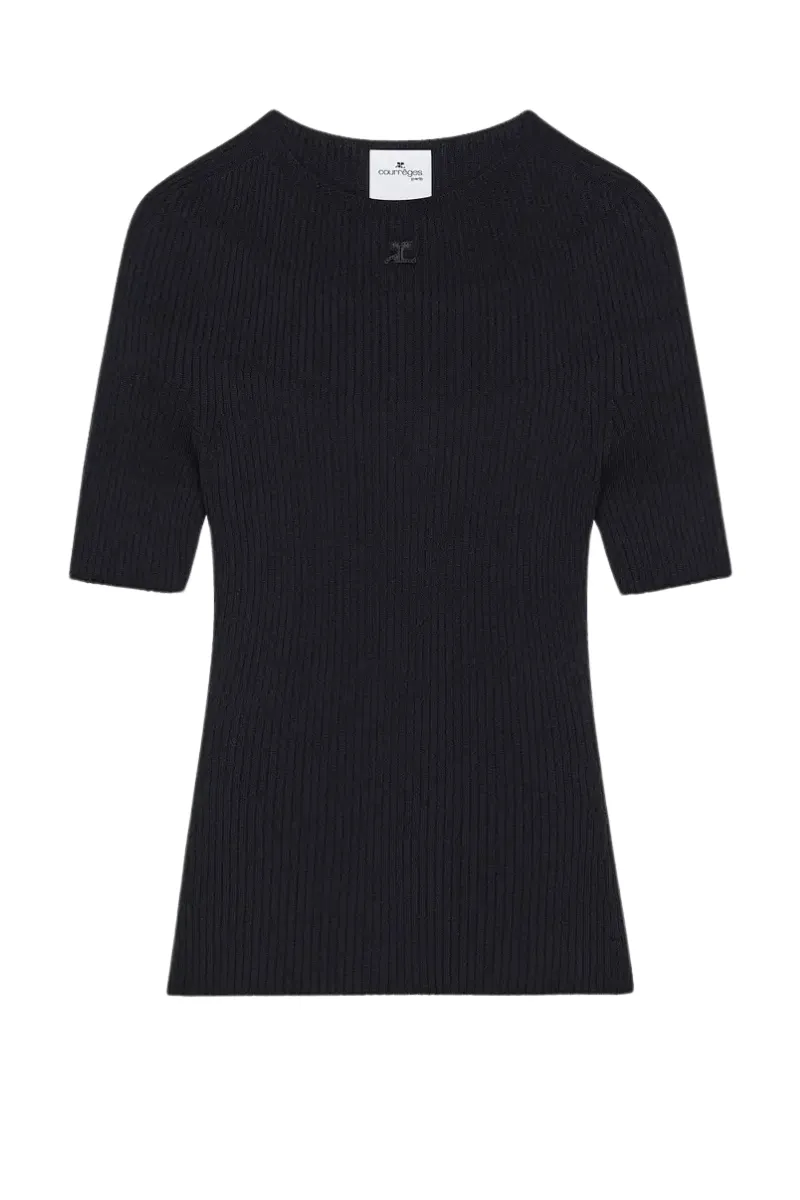 Solar Light Rib Sweater