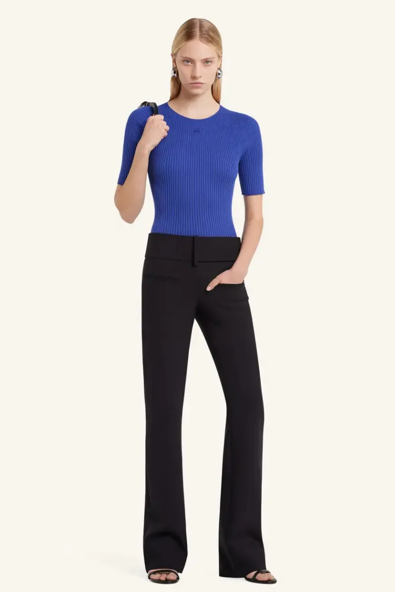 Solar Light Rib Sweater