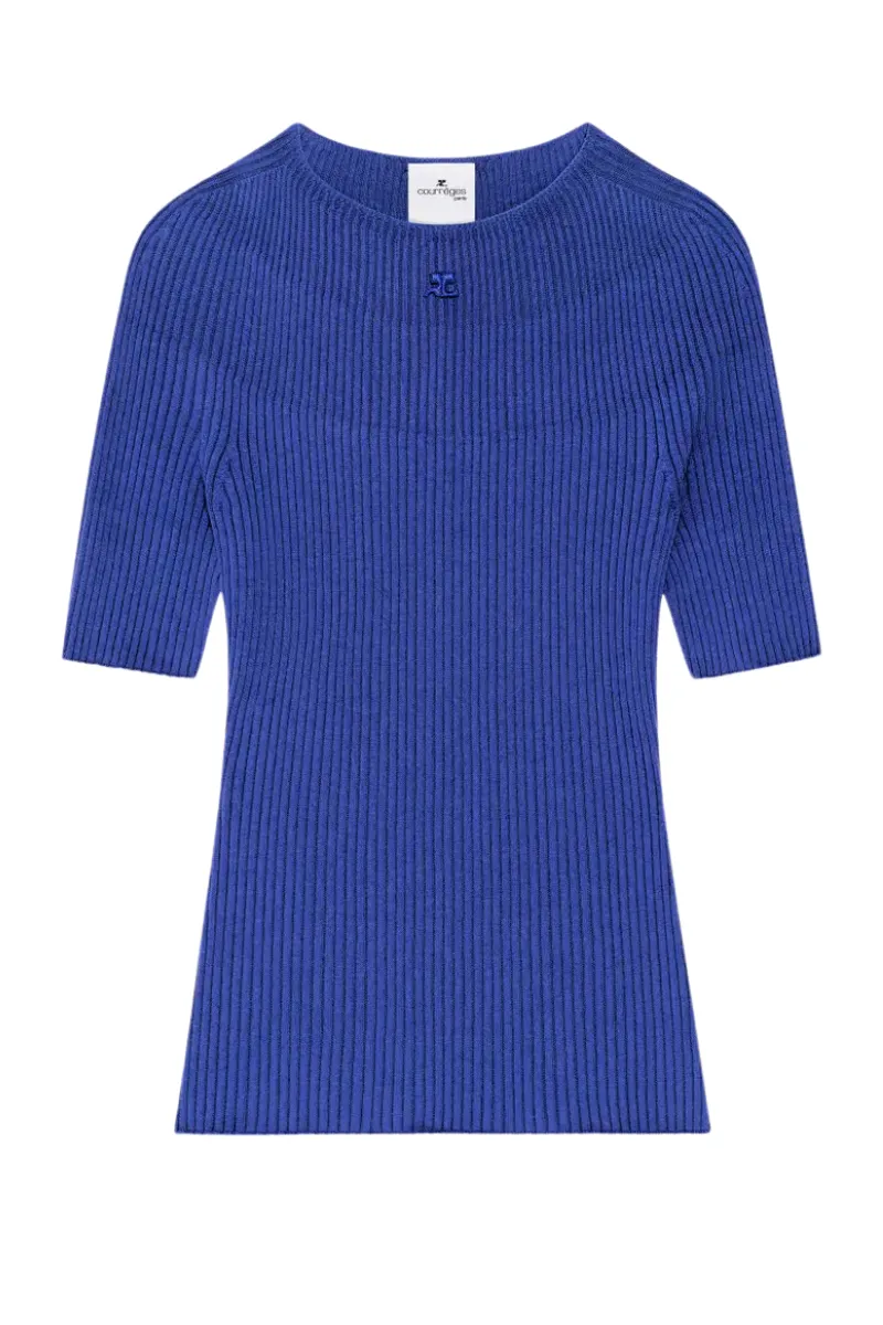 Solar Light Rib Sweater