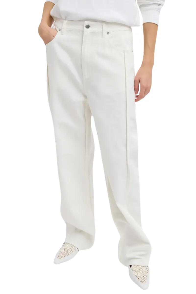 Spring Denim Tuck Jean