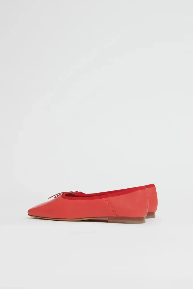Square Toe Ballerina Flat