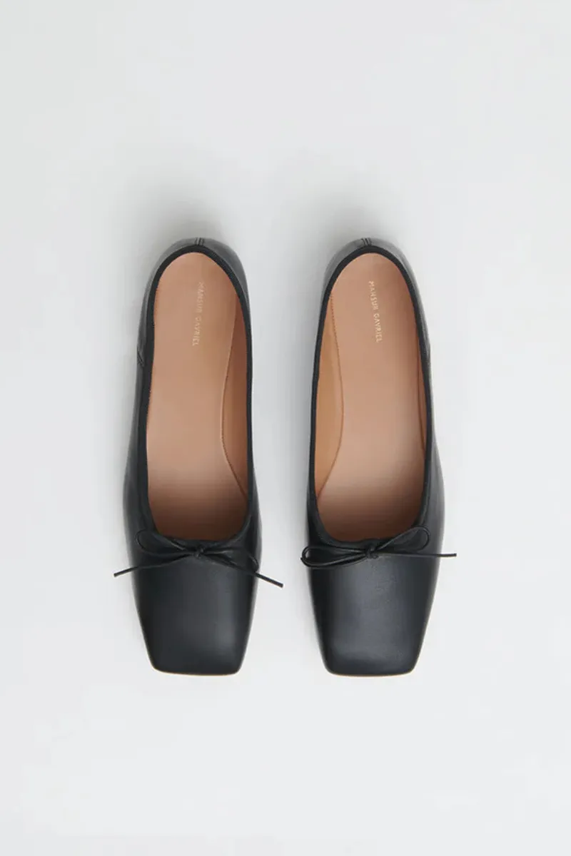 Square Toe Ballerina Flat