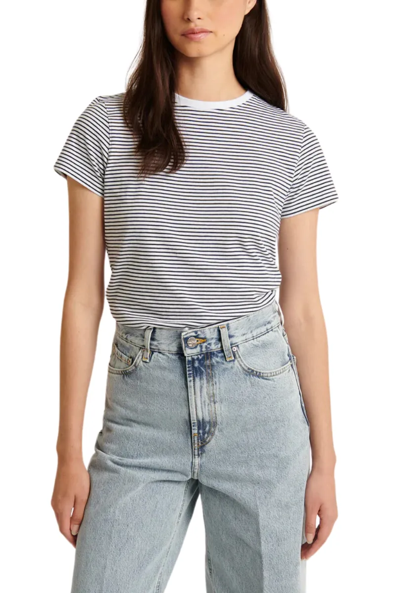 Stretch Slim Striped T-Shirt