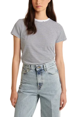 Stretch Slim Striped T-Shirt