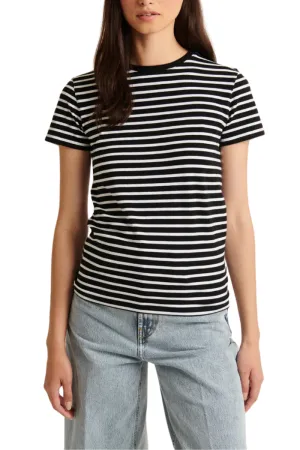 Stretch Slim Striped T-Shirt