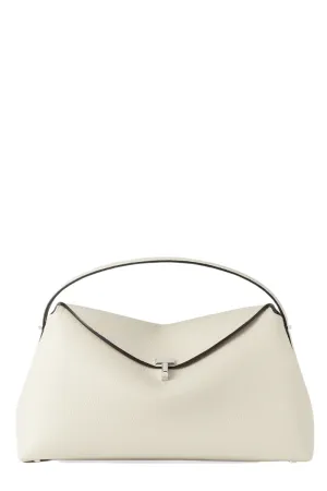 T-Lock Grained-Leather Bag