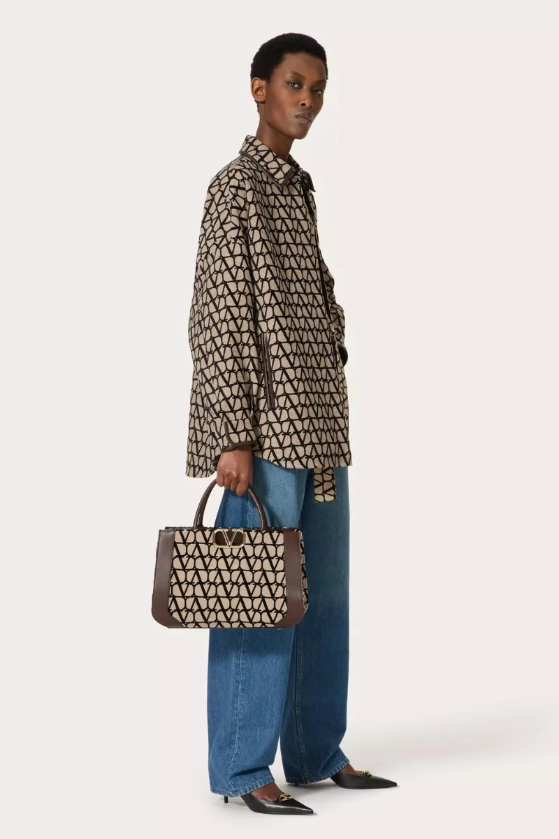 VLogo Signature Toile Iconographe Bag