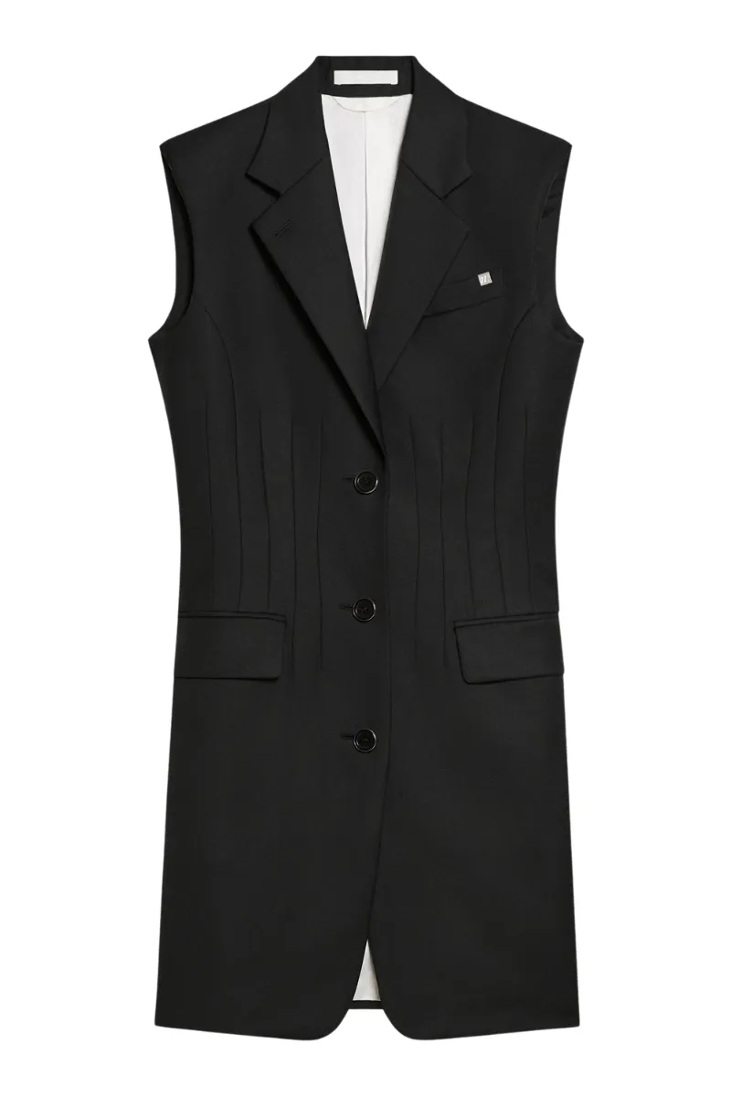 Waisted Blazer Dress