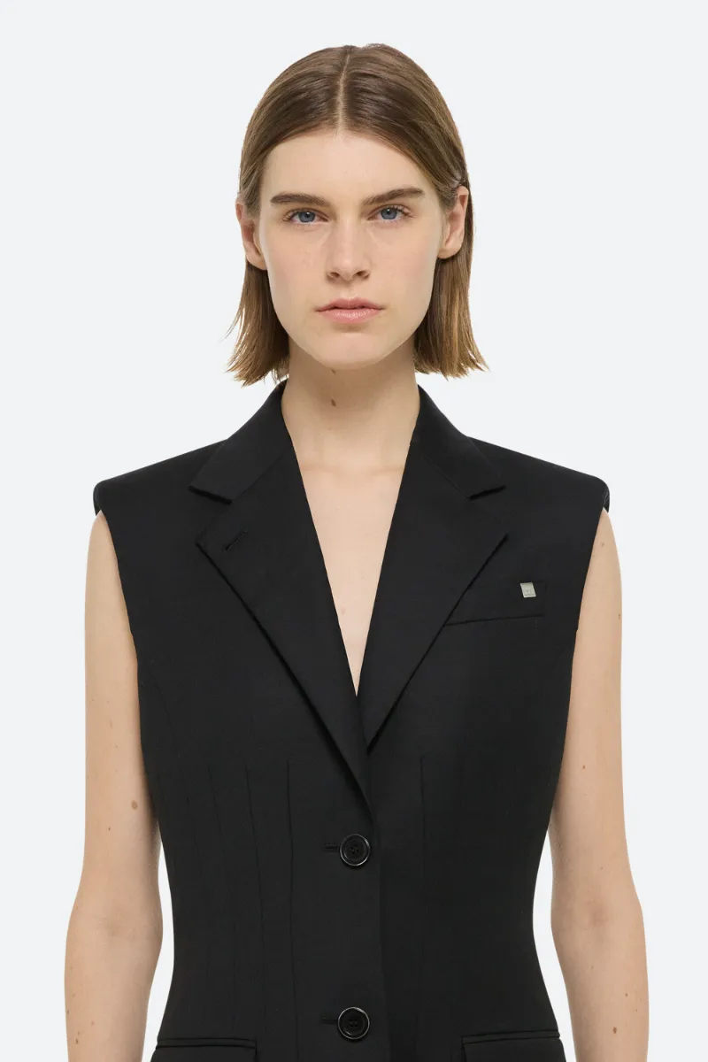 Waisted Blazer Dress