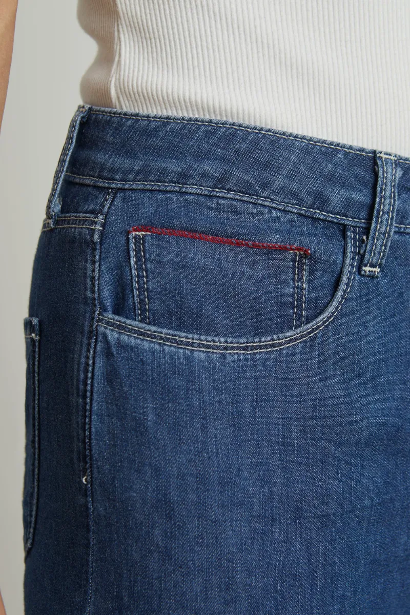 Wanda Cropped Wide-Leg Jean