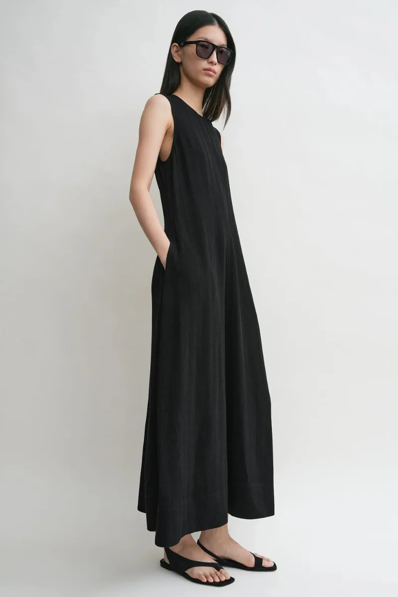 Woven Stripe Dress