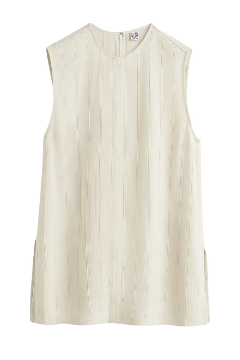 Woven Stripe Top