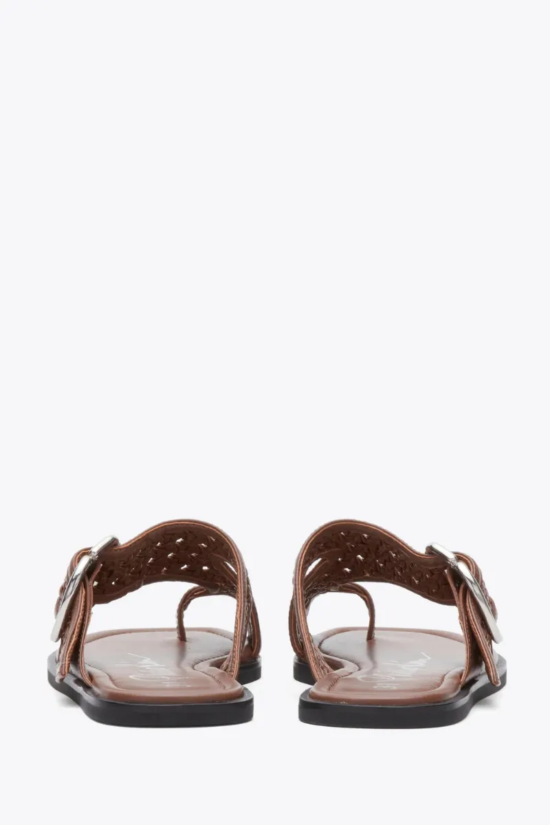 Z-Strap Macrame Sandal